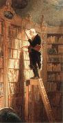 Carl Spitzweg the bookworm oil painting reproduction